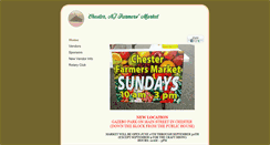Desktop Screenshot of chesternjfarmersmarket.org